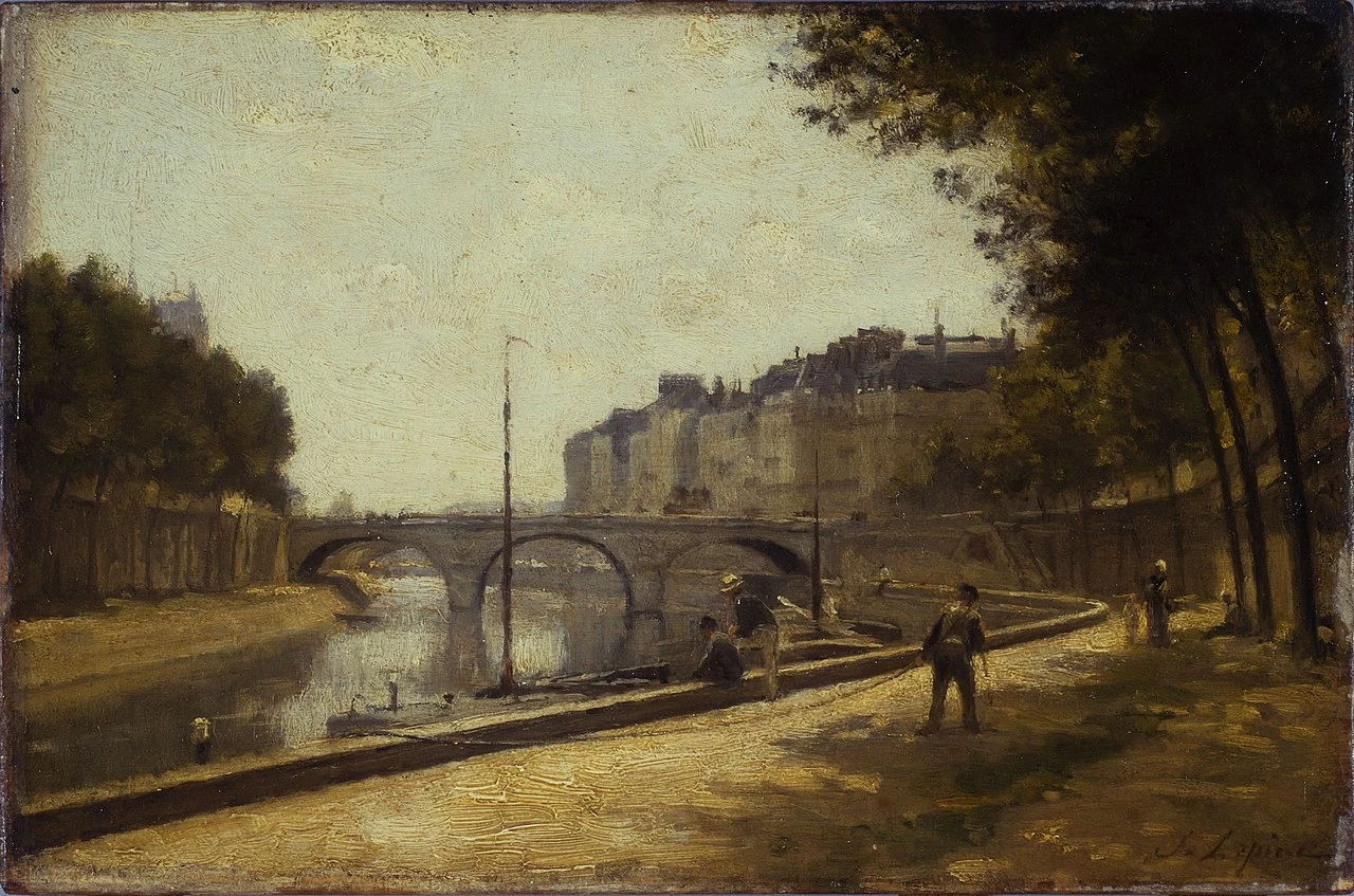Il ponte Saint - Michel, Musée Carnavalet, Parigi